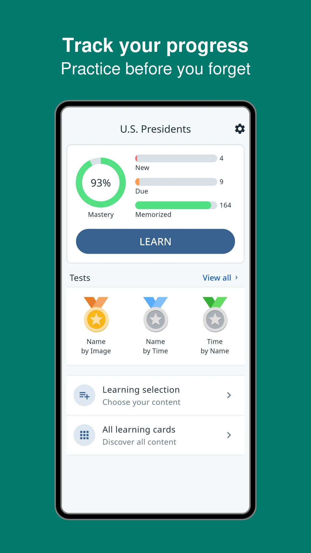 US Presidents Trainer screenshot